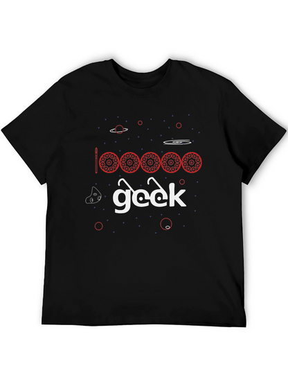 1 Million Geek Black T-Shirt