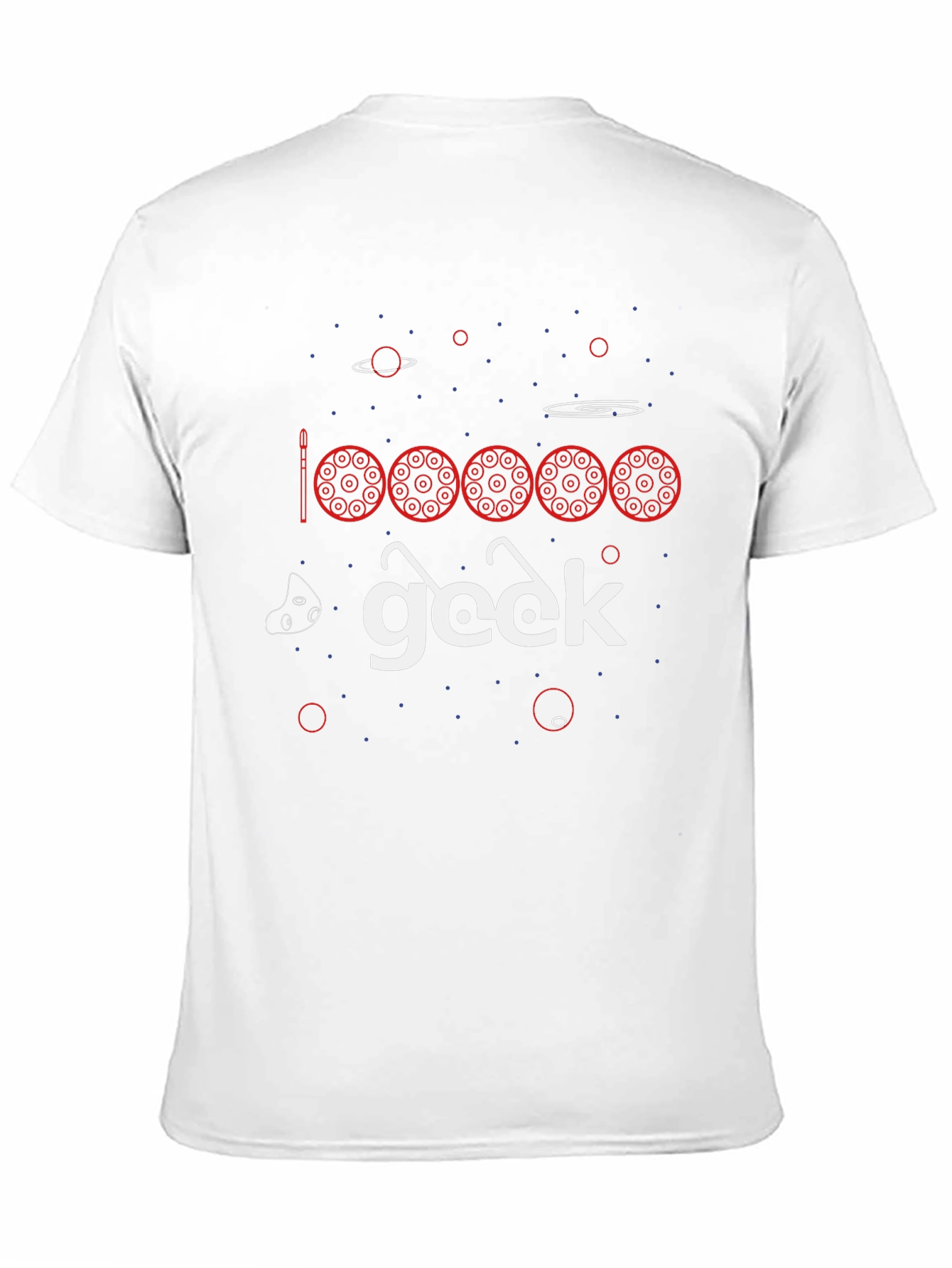 1 Million Geek Black T-Shirt