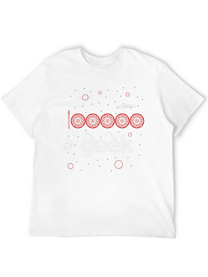 1 Million Geek Black T-Shirt