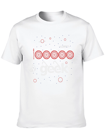 1 Million Geek Black T-Shirt