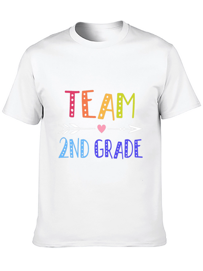 Team 2nd Grade Arrow Heart T-Shirt