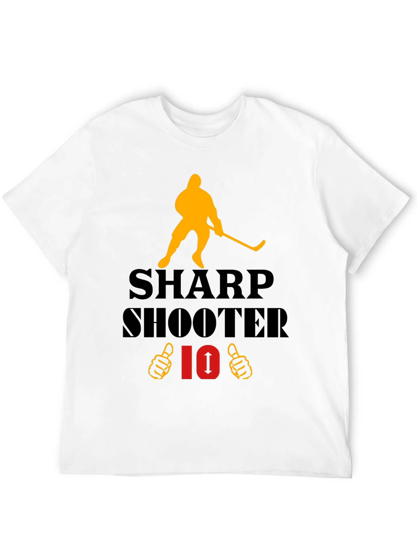 Sharp Shooter Hockey T-Shirt - Black