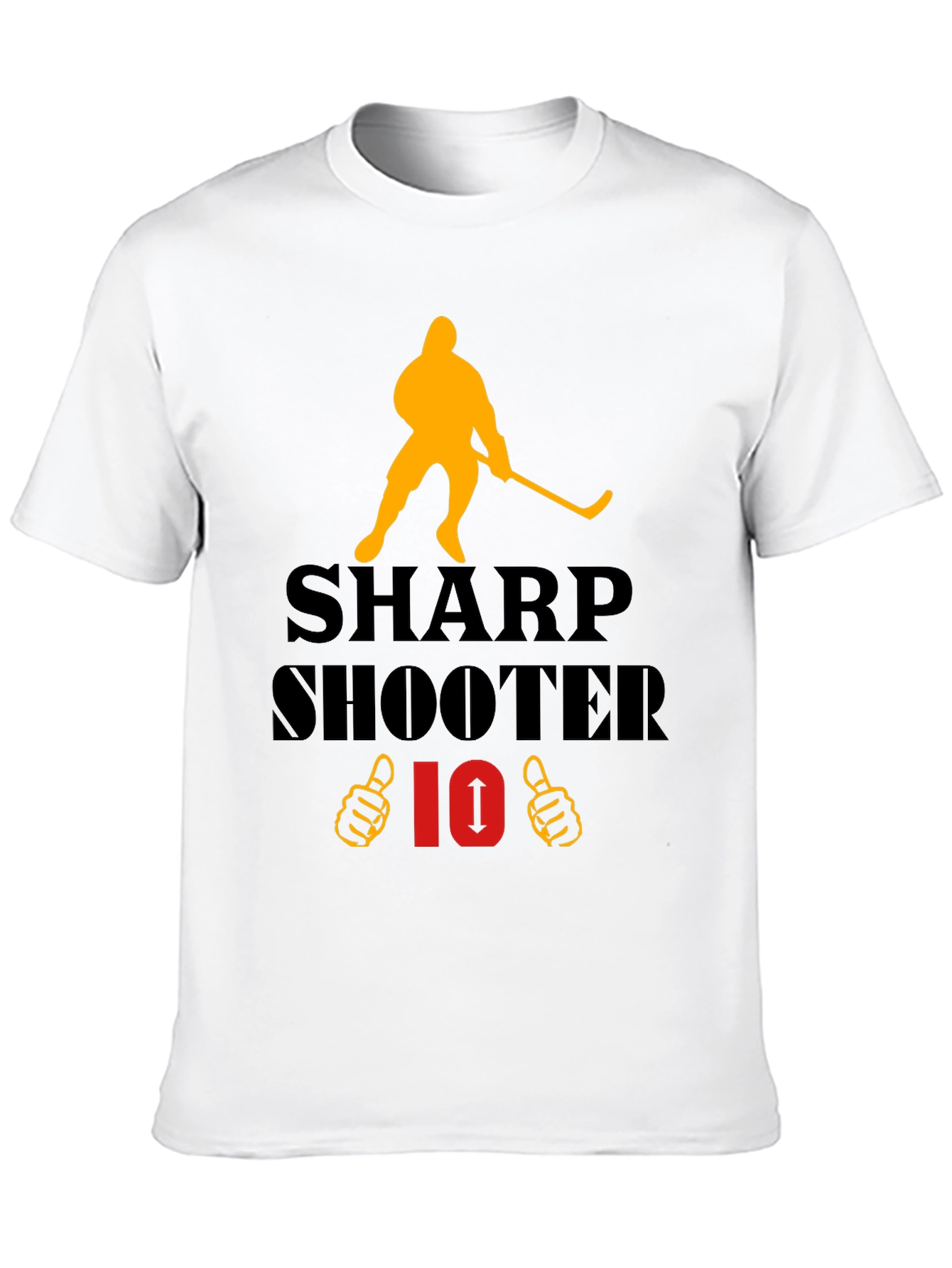 Sharp Shooter Hockey T-Shirt - Black