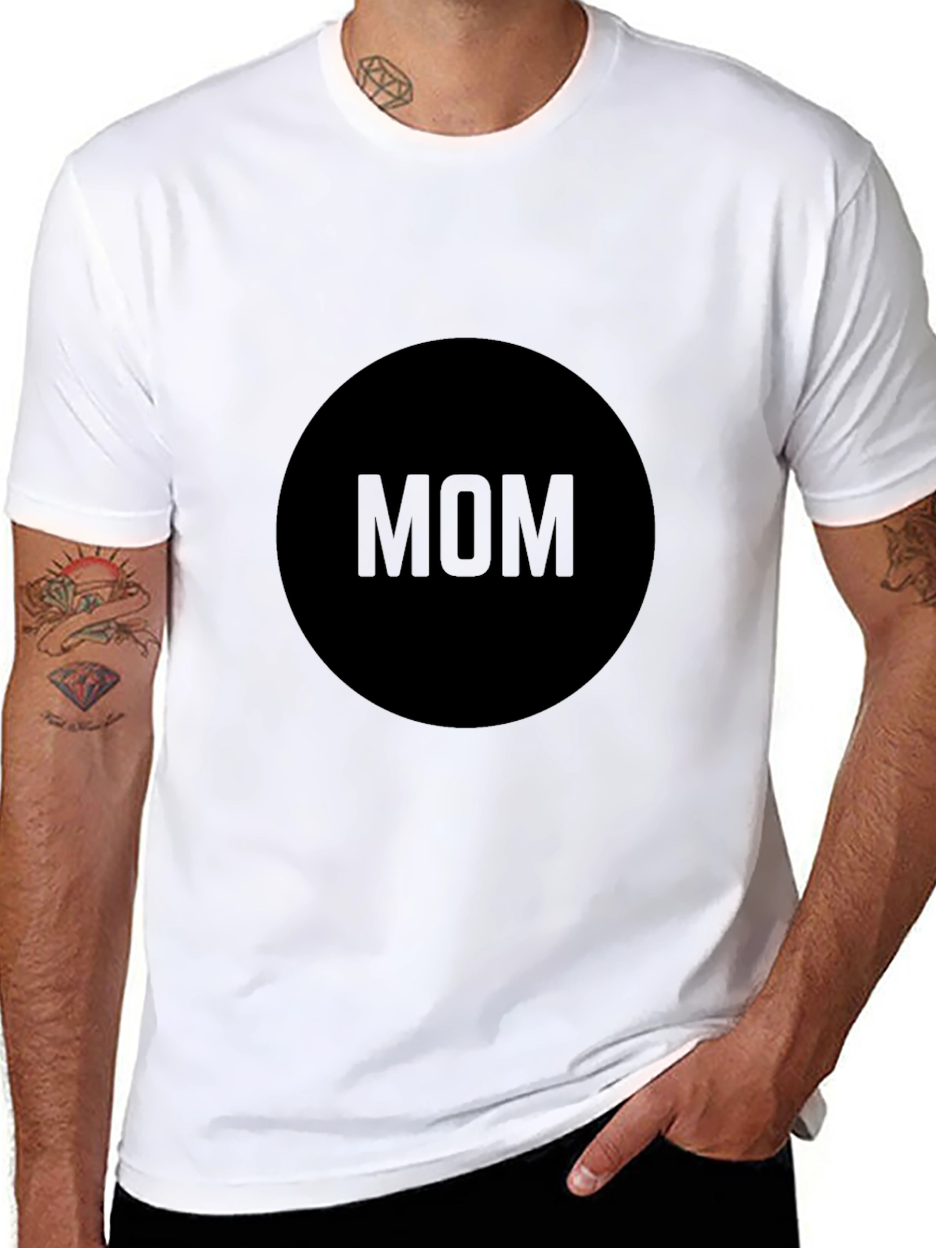 Black Mom Graphic T-Shirt