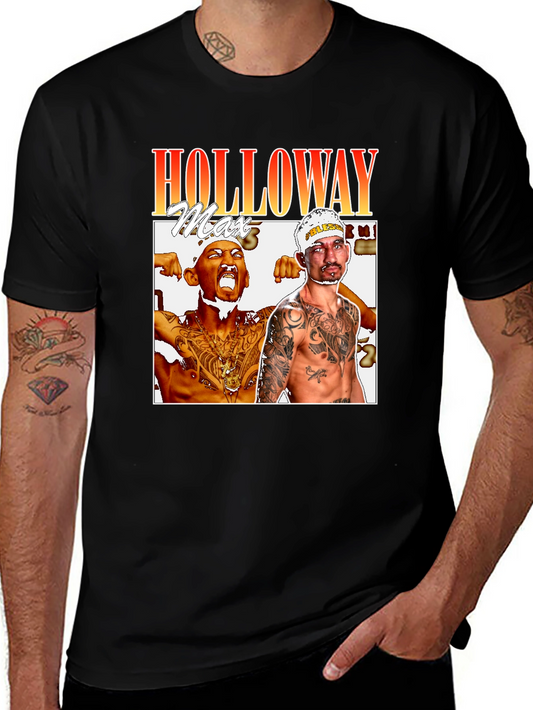 Max Holloway Graphic T-Shirt - MMA Fan Apparel
