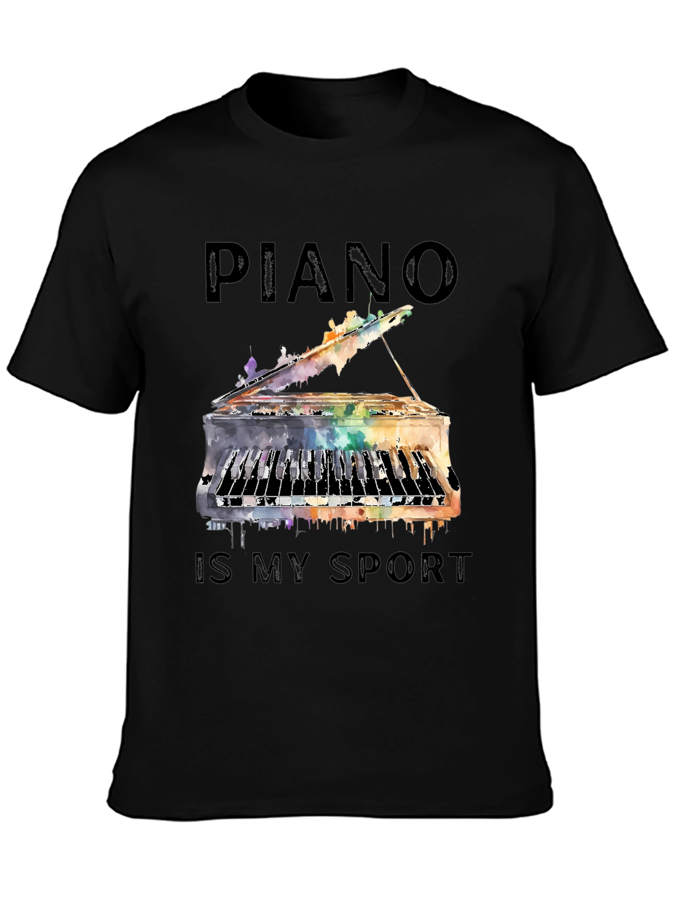Piano is My Sport Graphic Tee