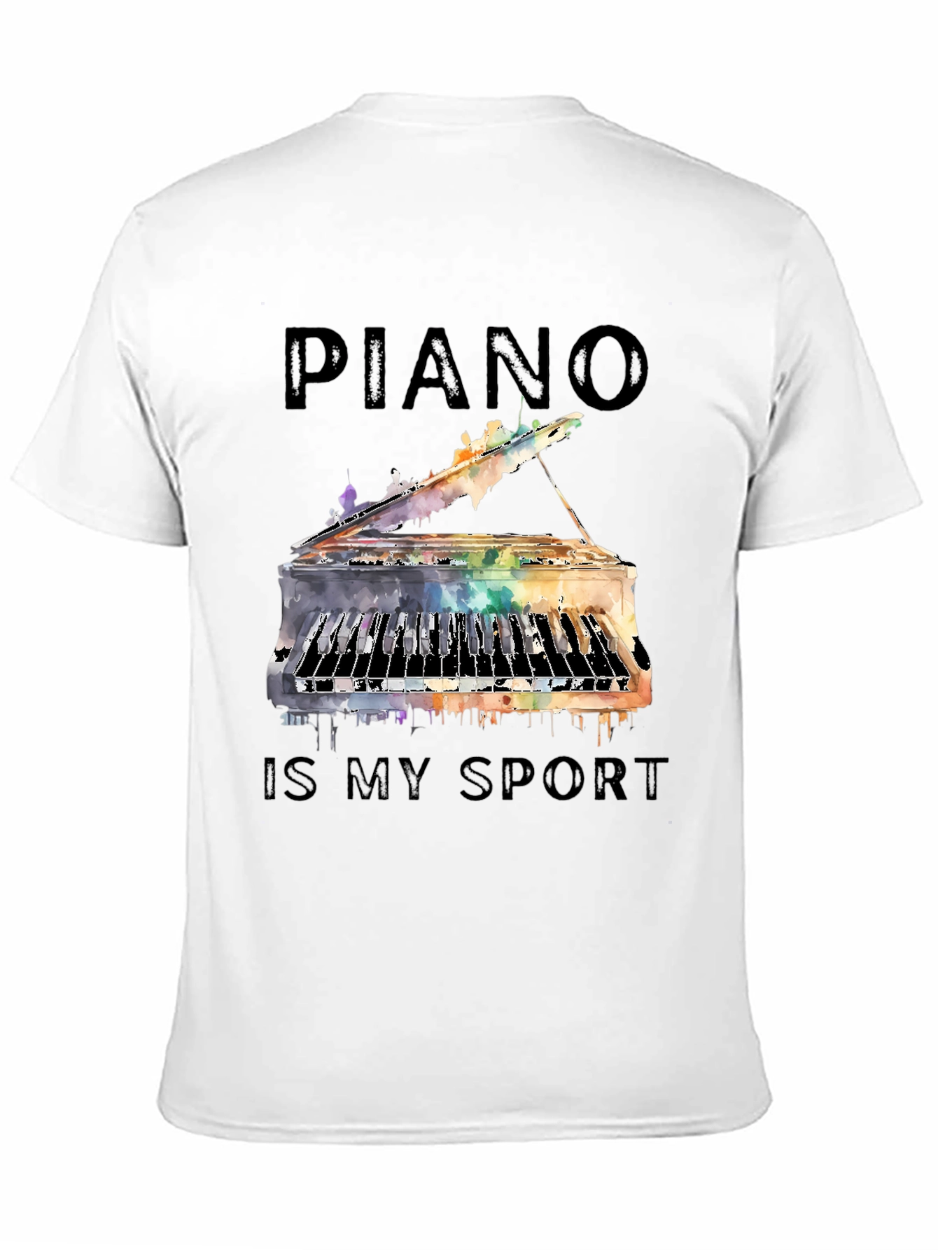 Piano is My Sport Graphic Tee