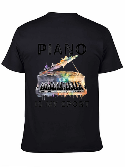 Piano is My Sport Graphic Tee