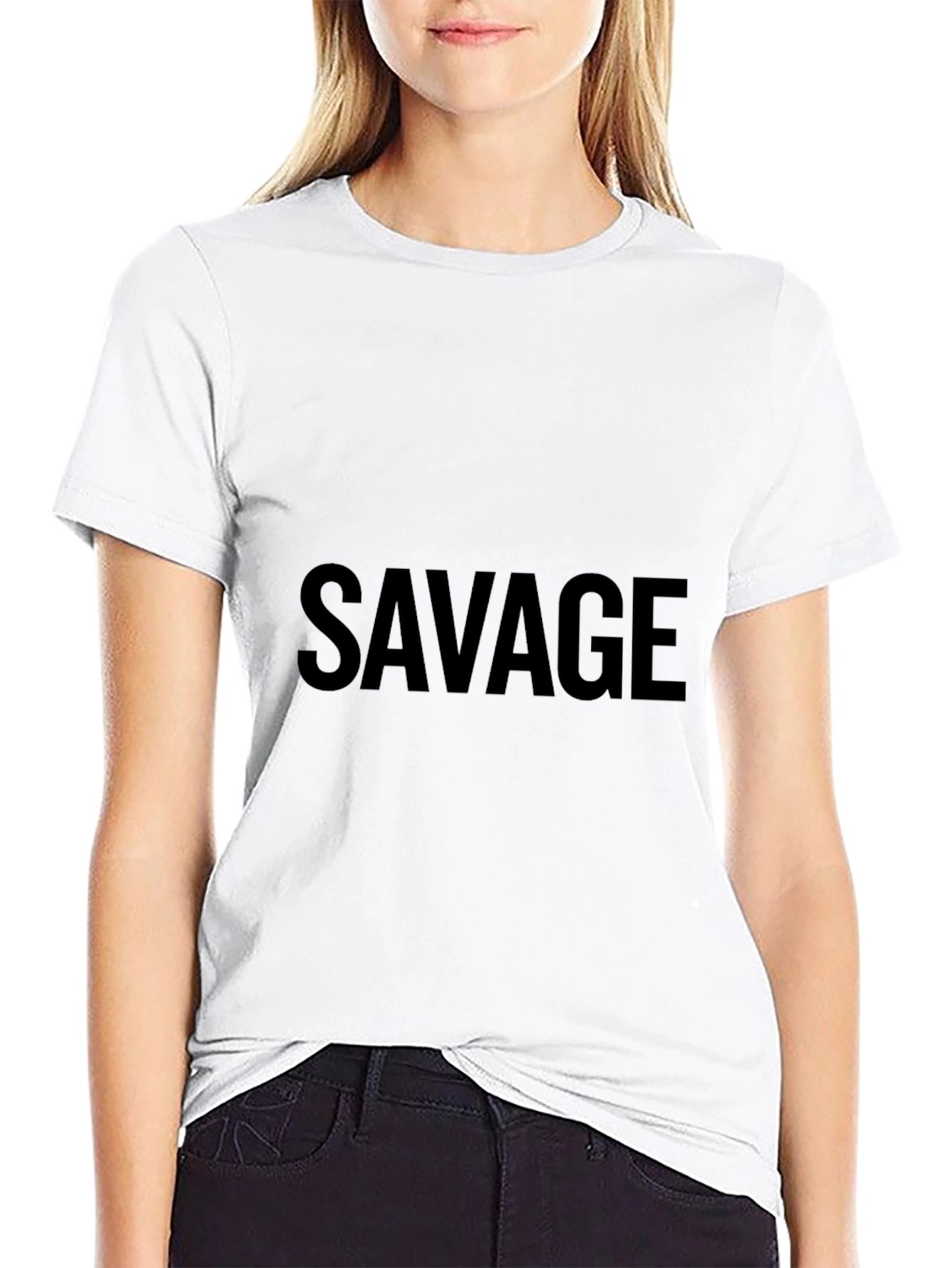 Savage Graphic Tee - Bold Statement Shirt