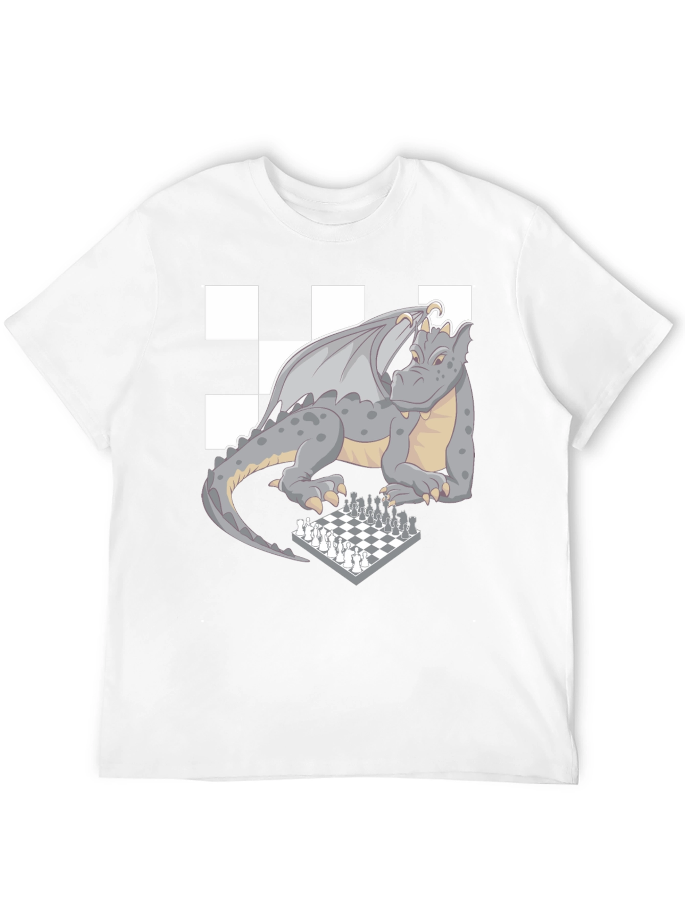 Dragon Chess Master T-Shirt - Novelty Graphic Tee