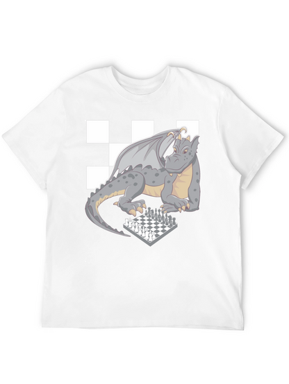 Dragon Chess Master T-Shirt - Novelty Graphic Tee