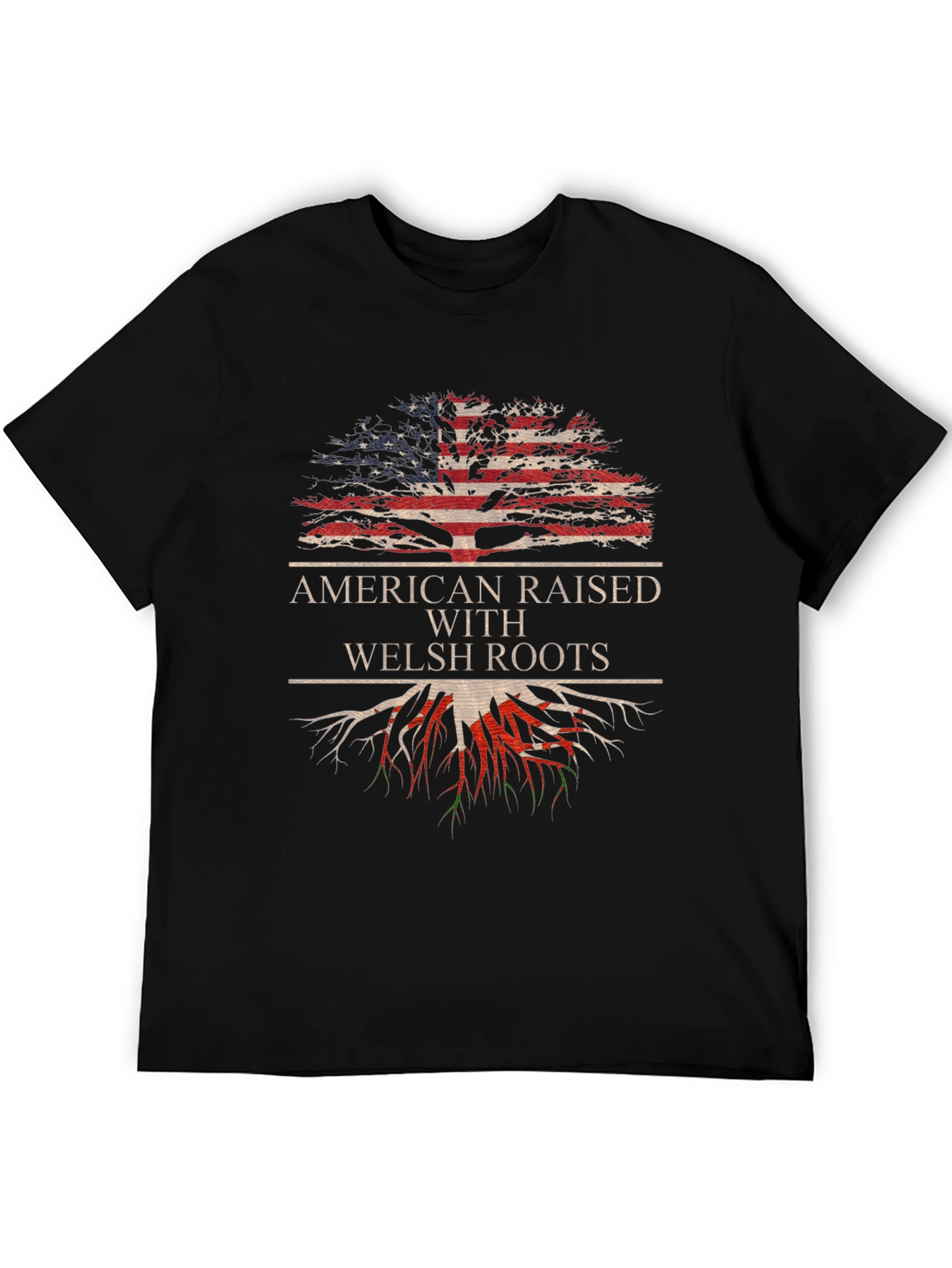 American Raised With Welsh Roots T-Shirt