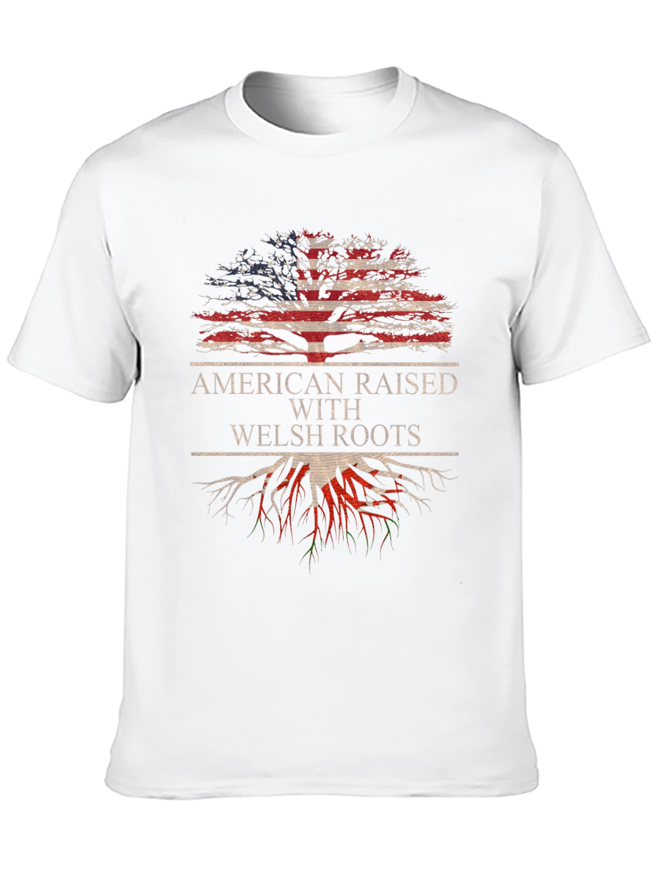 American Raised With Welsh Roots T-Shirt