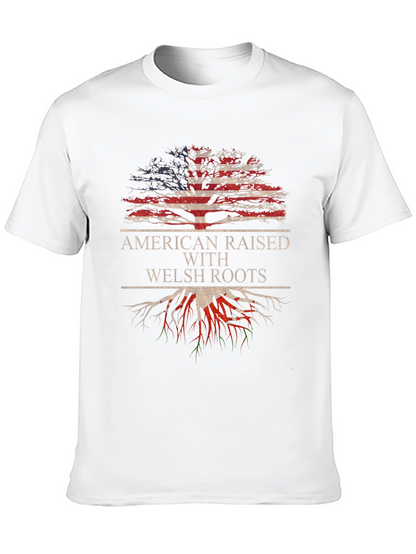 American Raised With Welsh Roots T-Shirt