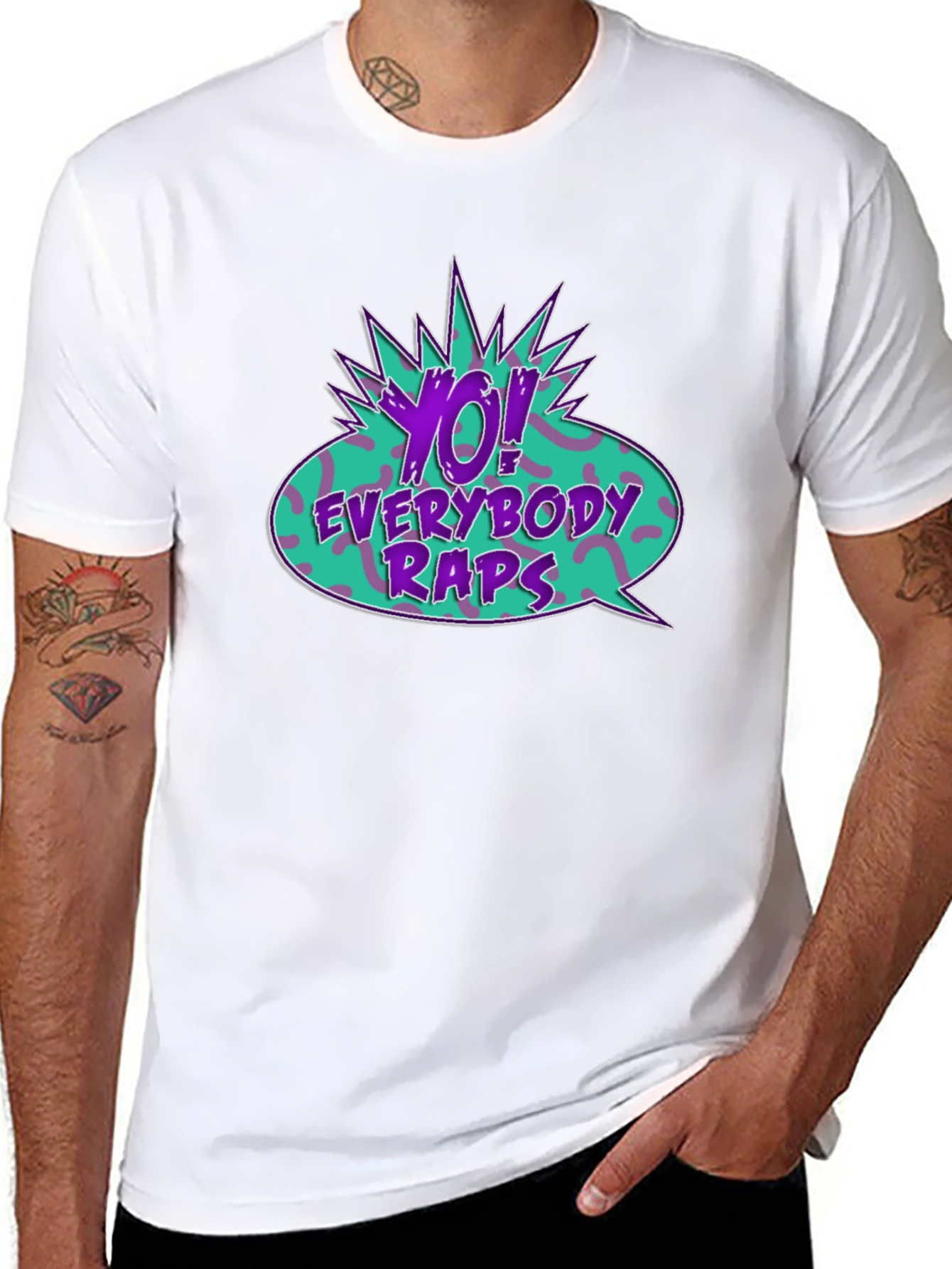 Yo! Everybody Raps Graphic Tee