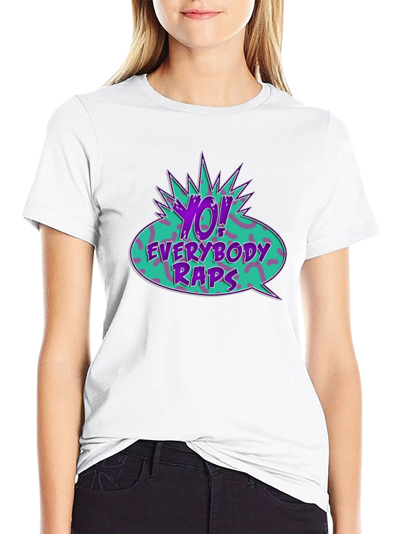 Yo! Everybody Raps Graphic Tee