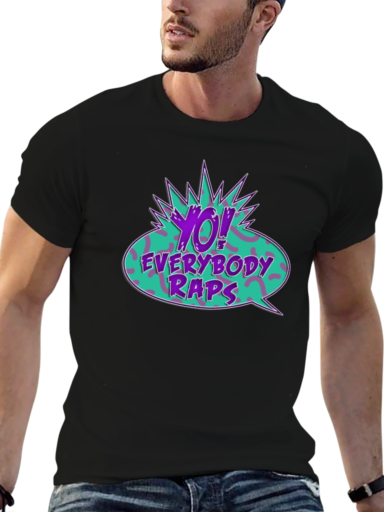 Yo! Everybody Raps Graphic Tee