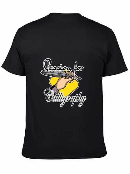 Passion for Calligraphy T-Shirt - Classic Black Tee