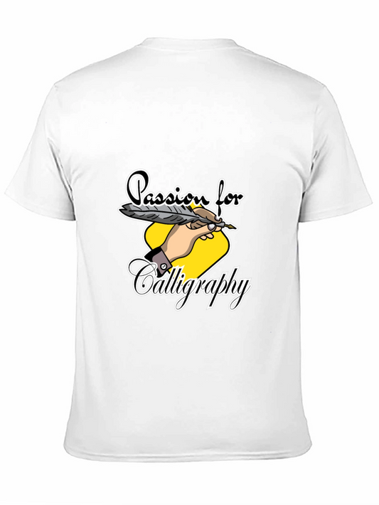 Passion for Calligraphy T-Shirt - Classic Black Tee