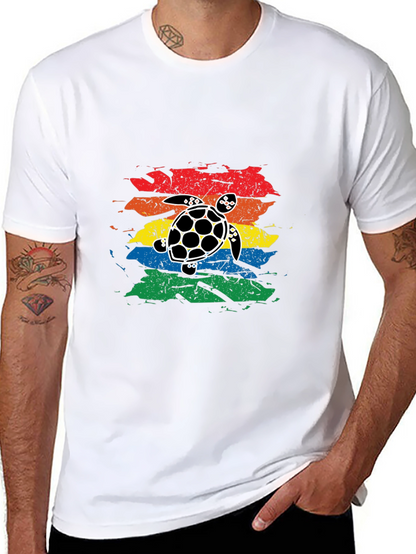 Retro Turtle Graphic T-Shirt