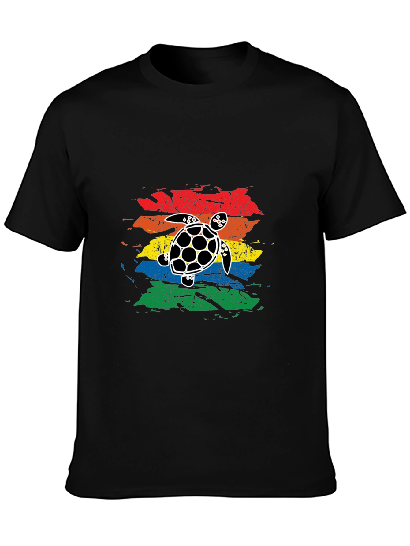 Retro Turtle Graphic T-Shirt