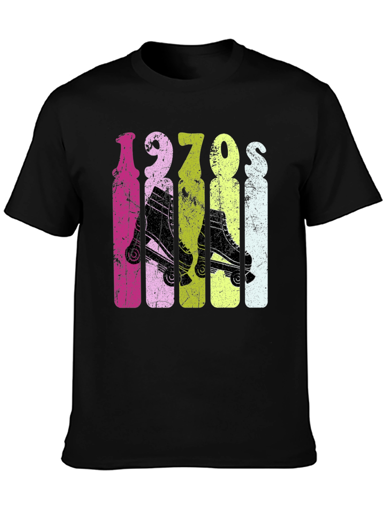 Retro 1970s Roller Skate T-Shirt