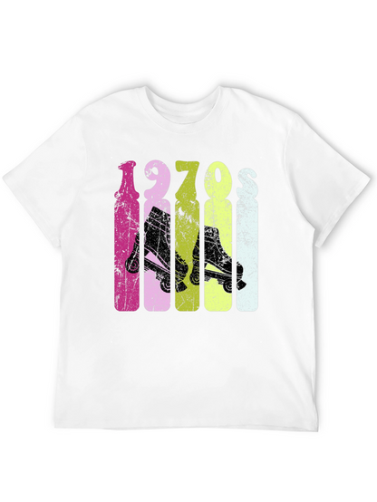 Retro 1970s Roller Skate T-Shirt