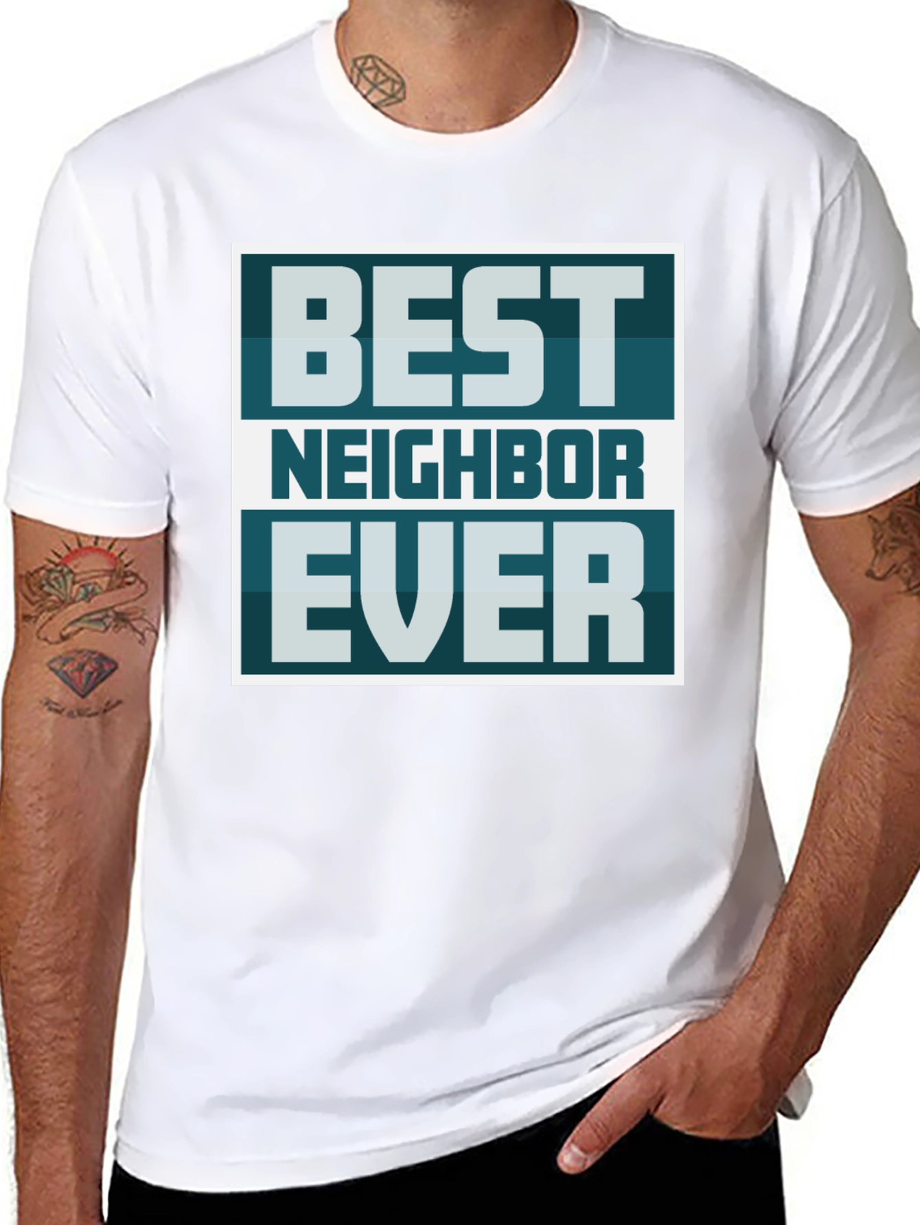 Best Neighbor Ever Graphic Tee