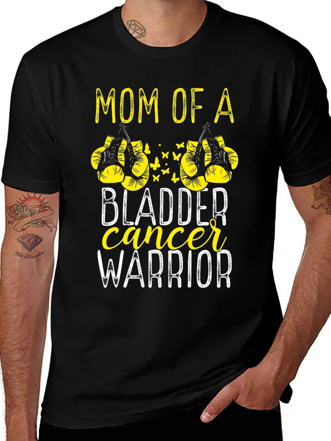 Mom of a Bladder Cancer Warrior T-Shirt