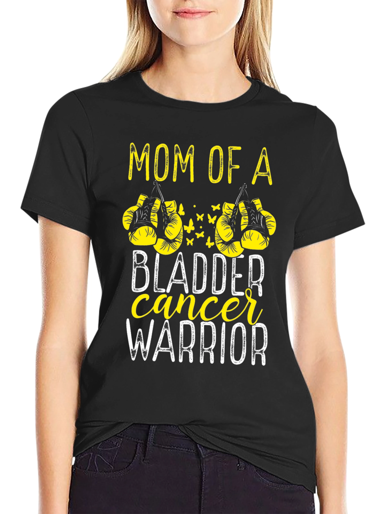 Mom of a Bladder Cancer Warrior T-Shirt