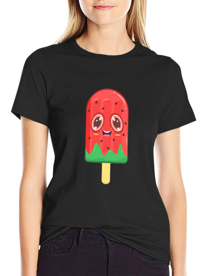 Cute Watermelon Popsicle Graphic Tee