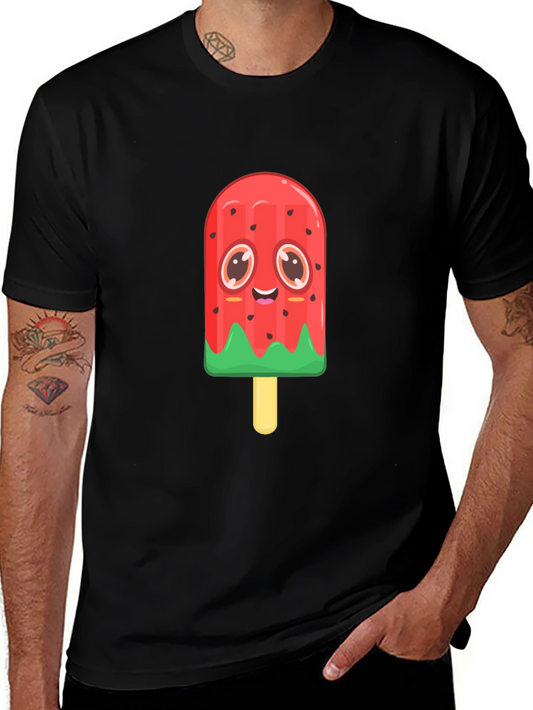 Cute Watermelon Popsicle Graphic Tee