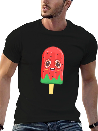 Cute Watermelon Popsicle Graphic Tee