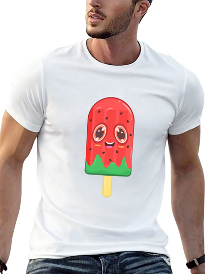 Cute Watermelon Popsicle Graphic Tee