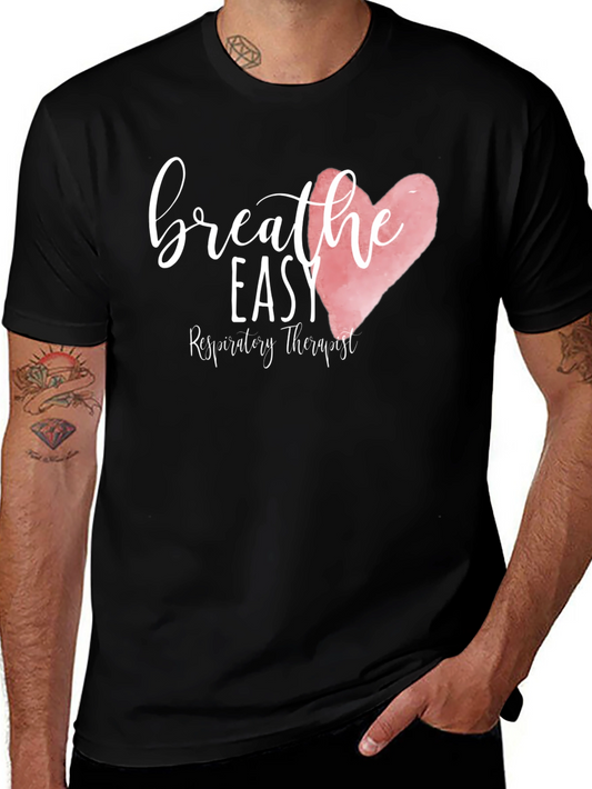 Breathe Easy Respiratory Therapist T-Shirt