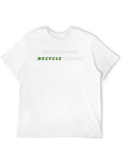 Skate Fast Recycle Trash Graphic Tee