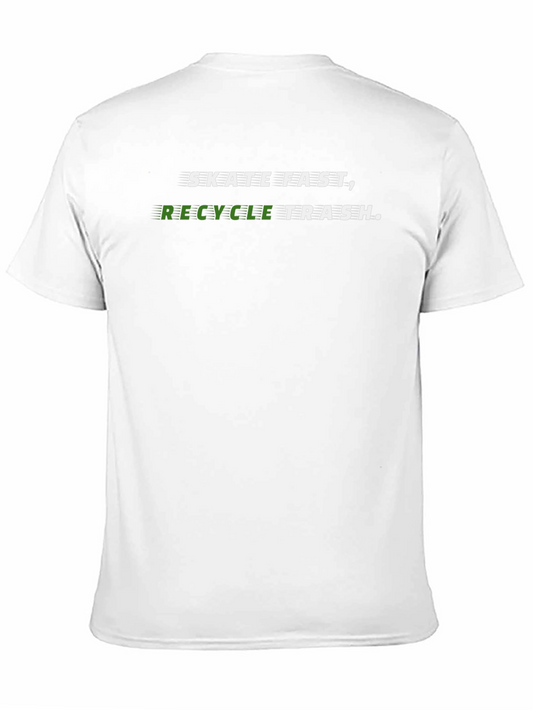 Skate Fast Recycle Trash Graphic Tee