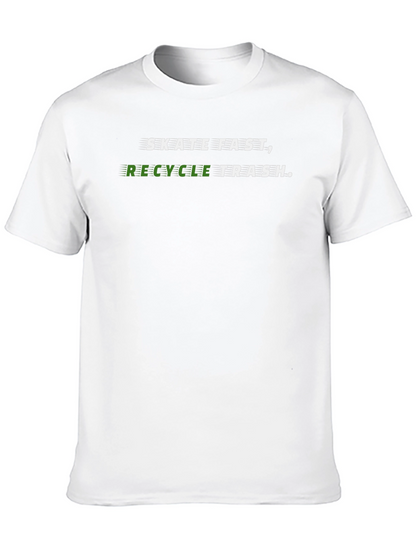 Skate Fast Recycle Trash Graphic Tee