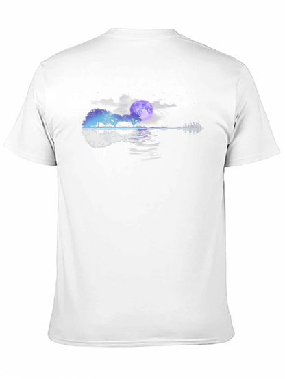 Guitar Landscape Graphic Tee