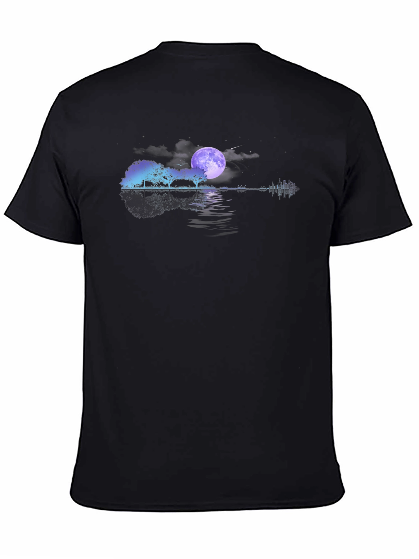Guitar Landscape Graphic Tee