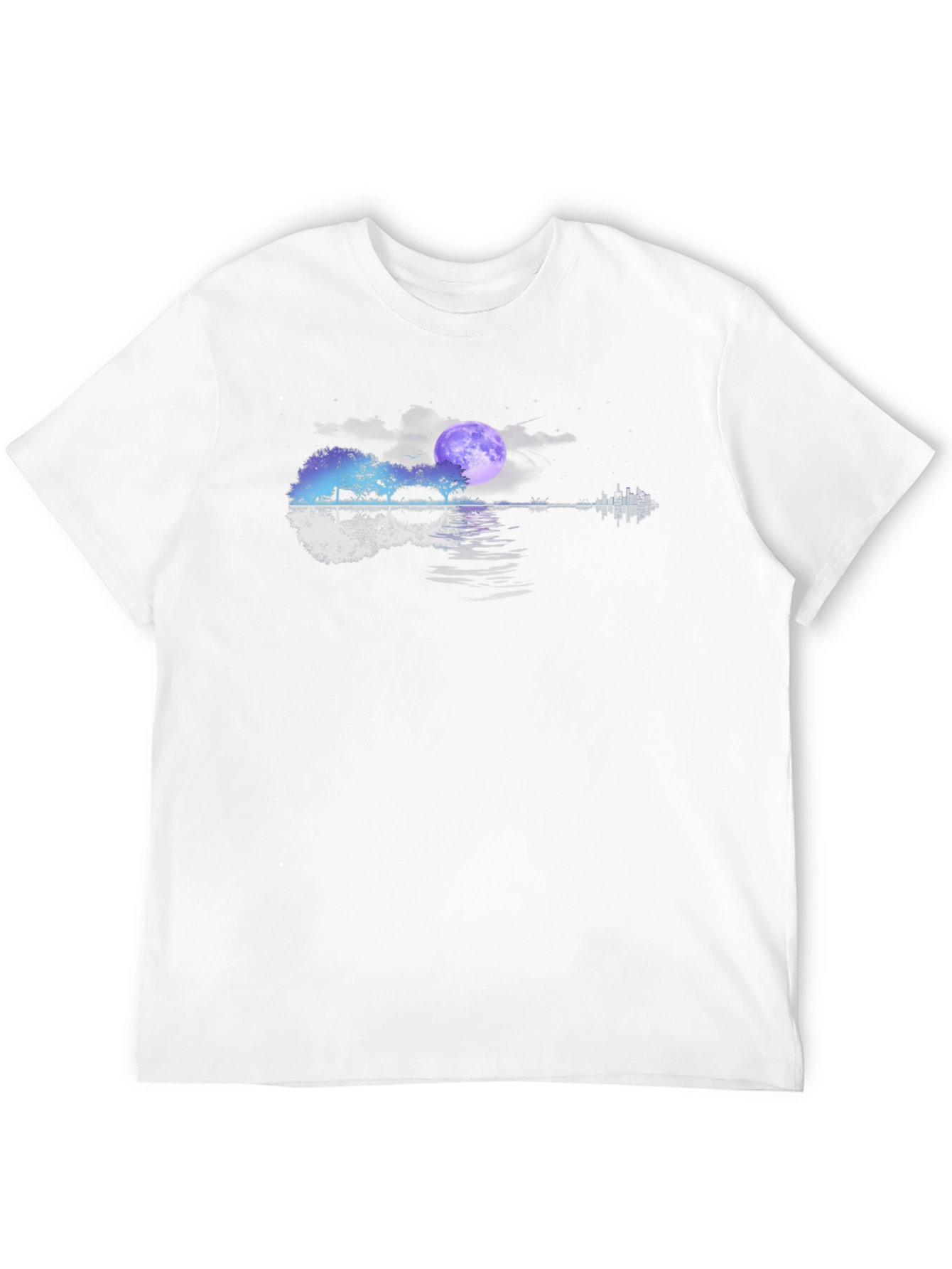 Guitar Landscape Graphic Tee