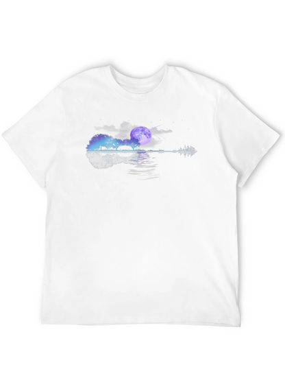 Guitar Landscape Graphic Tee