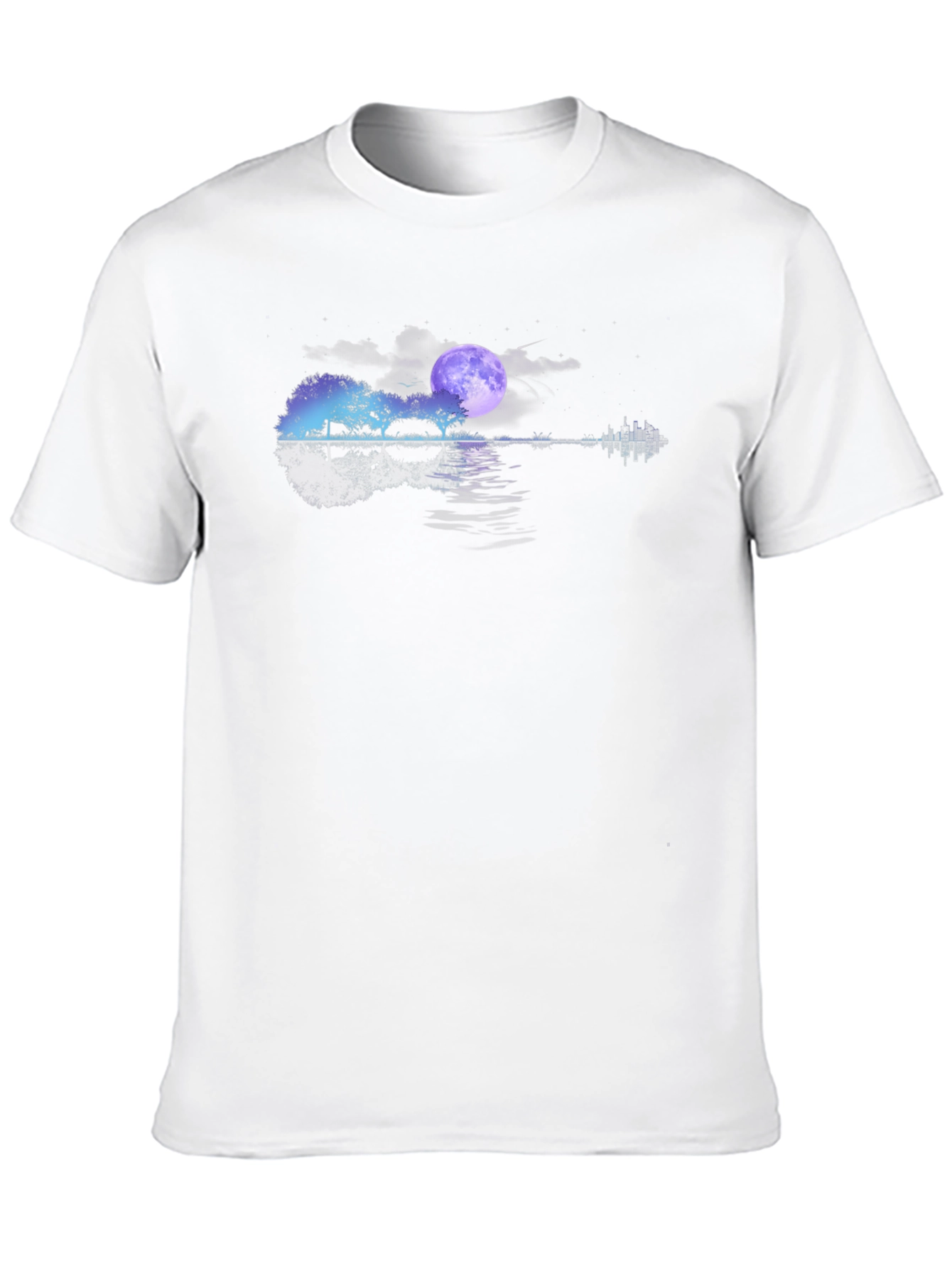 Guitar Landscape Graphic Tee