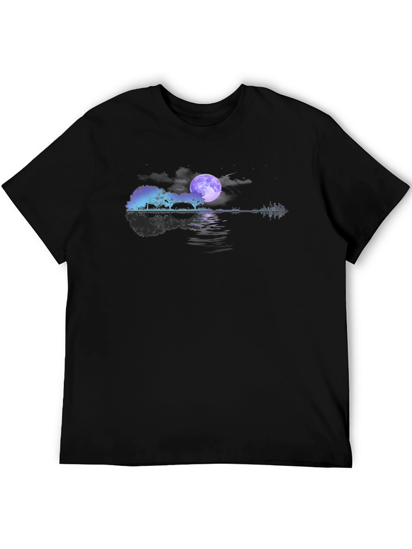 Guitar Landscape Graphic Tee