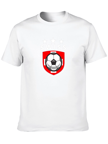 Swiss Soccer Pride T-Shirt - Black