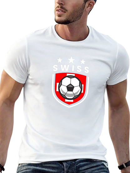 Swiss Soccer Pride T-Shirt - Black