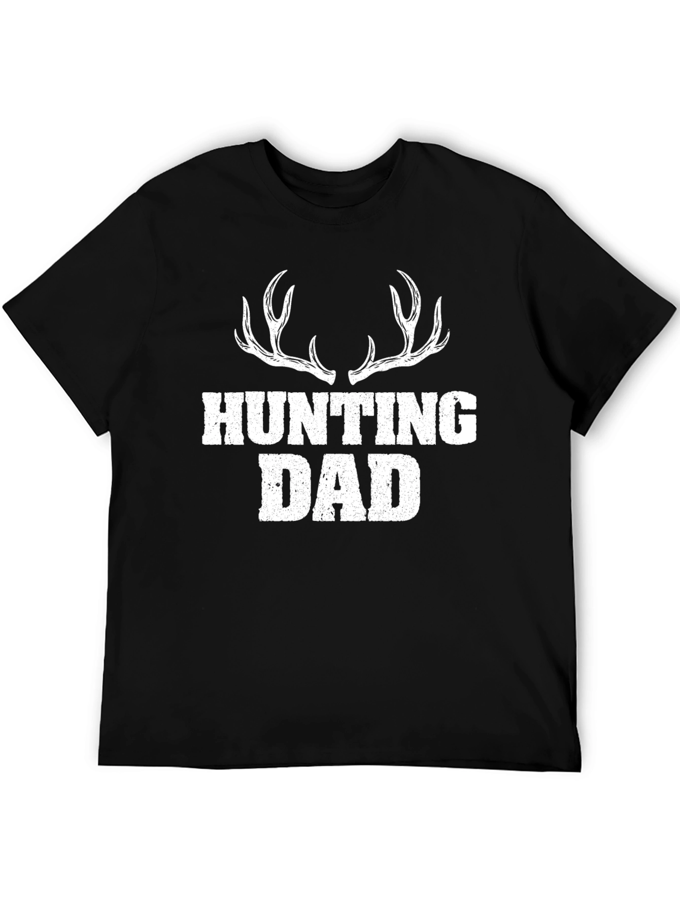 Hunting Dad T-Shirt - Antler Design - Perfect Gift