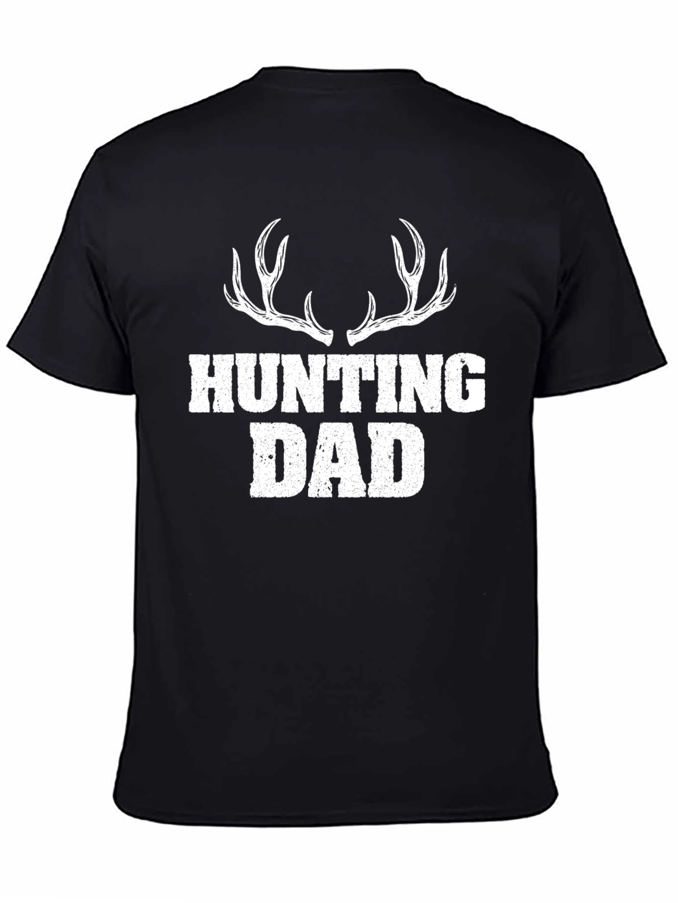 Hunting Dad T-Shirt - Antler Design - Perfect Gift