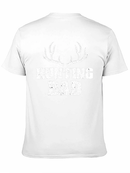 Hunting Dad T-Shirt - Antler Design - Perfect Gift