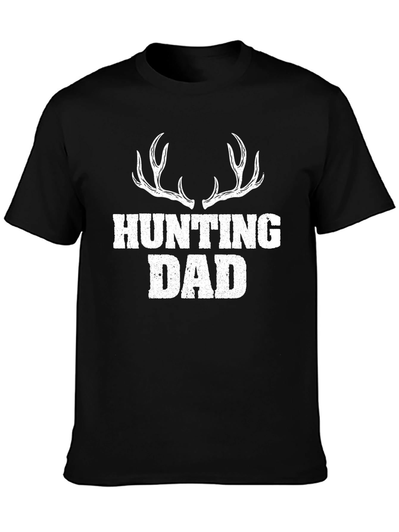 Hunting Dad T-Shirt - Antler Design - Perfect Gift